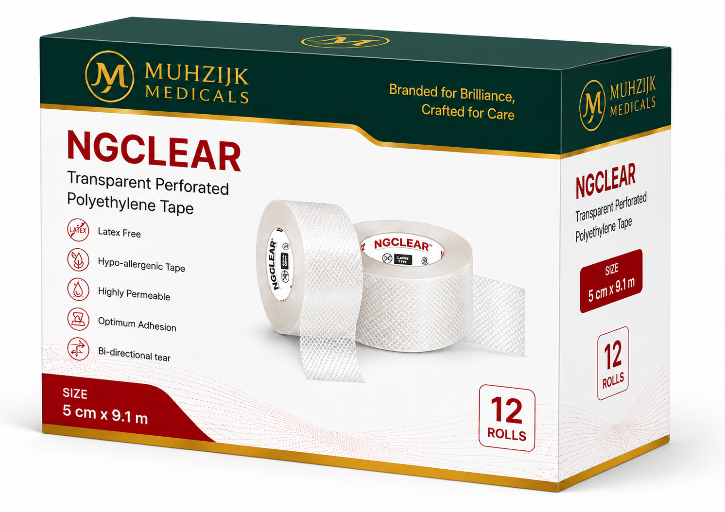 NGCLEAR Transparent Tape